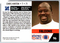 1992 Proset Chris Hinton #96