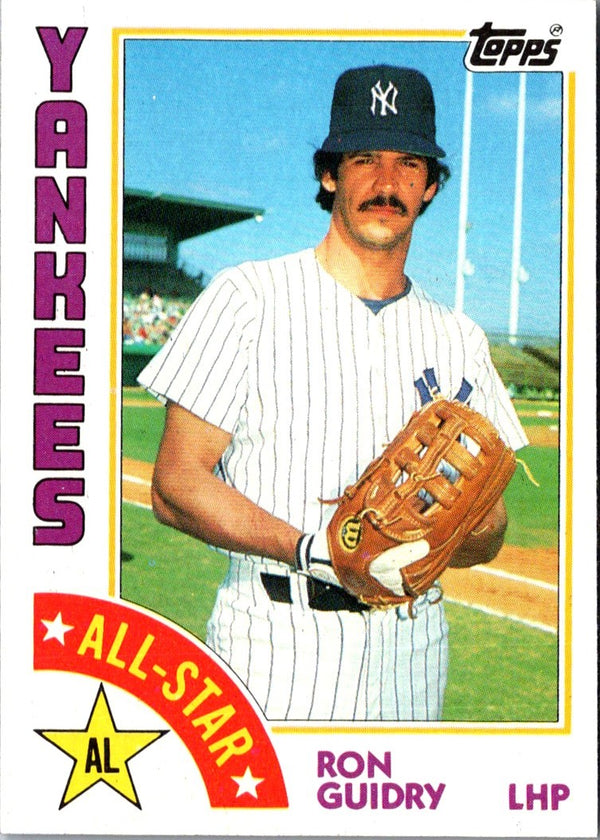 1984 Topps Ron Guidry #406