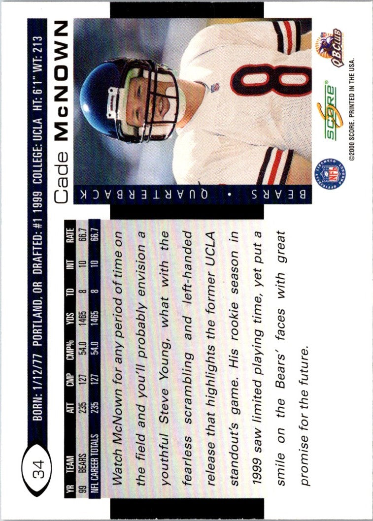 2000 Score Cade McNown
