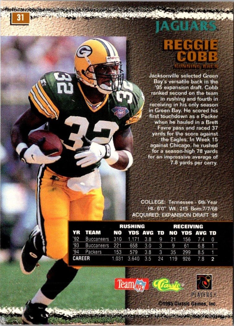 1995 Pro Line Reggie Cobb