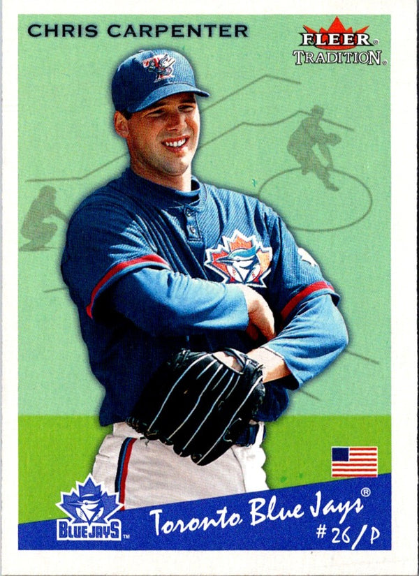 2002 Fleer Tradition Chris Carpenter #109