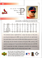 2002 Upper Deck Jason Isringhausen #653