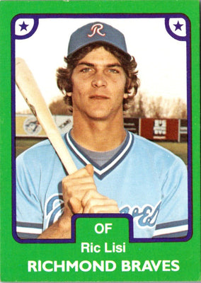 1984 TCMA Richmond Braves Ric Lisi #7