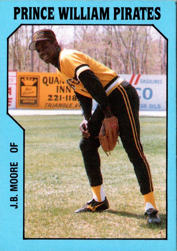 1985 TCMA Prince William Pirates J.B. Moore #27