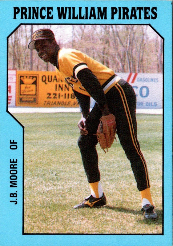 1985 TCMA Prince William Pirates J.B. Moore #27