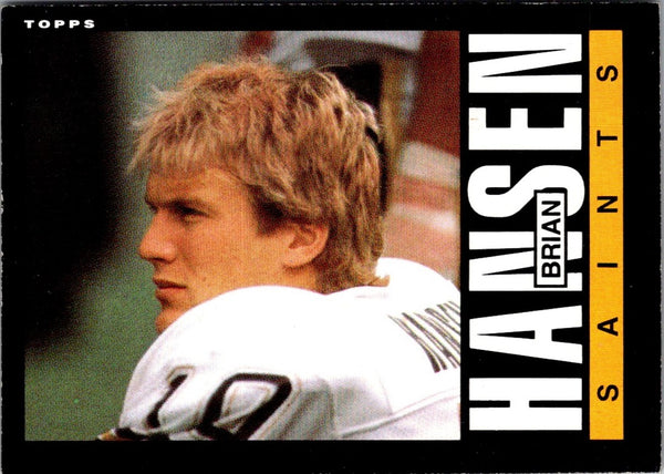 1985 Topps Brian Hansen #105 Rookie
