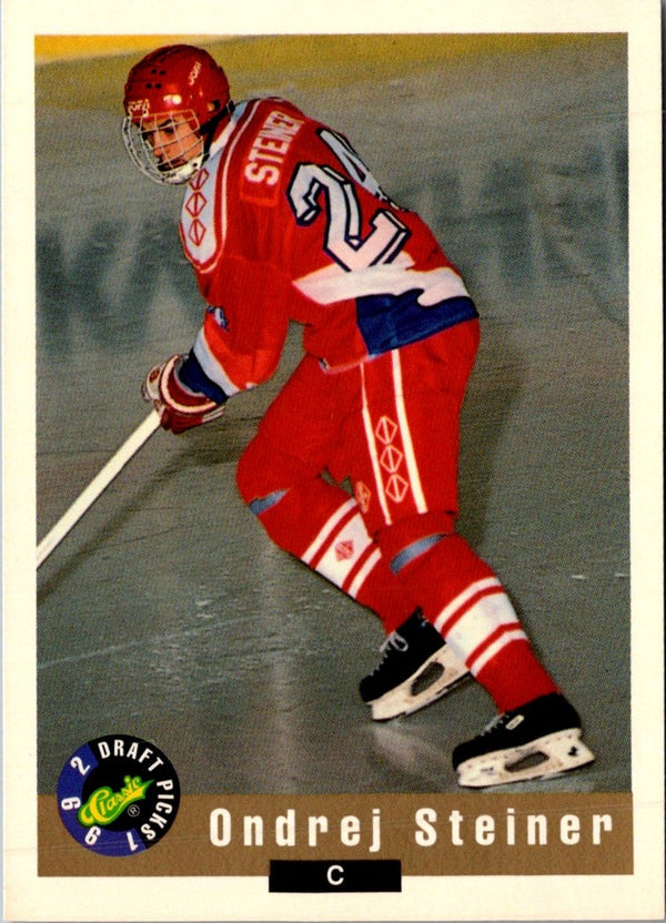 1992 Classic Draft Picks Ondrej Steiner #37