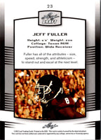 2012 Leaf Draft Jeff Fuller #23