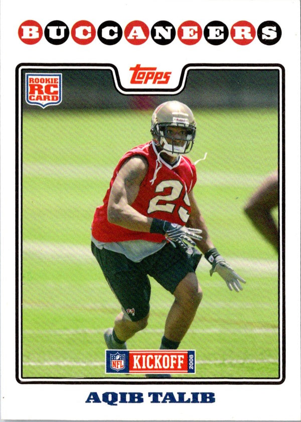 2008 Topps Kickoff Aqib Talib #220 Rookie