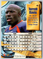 1998 Edge Terrell Davis #48