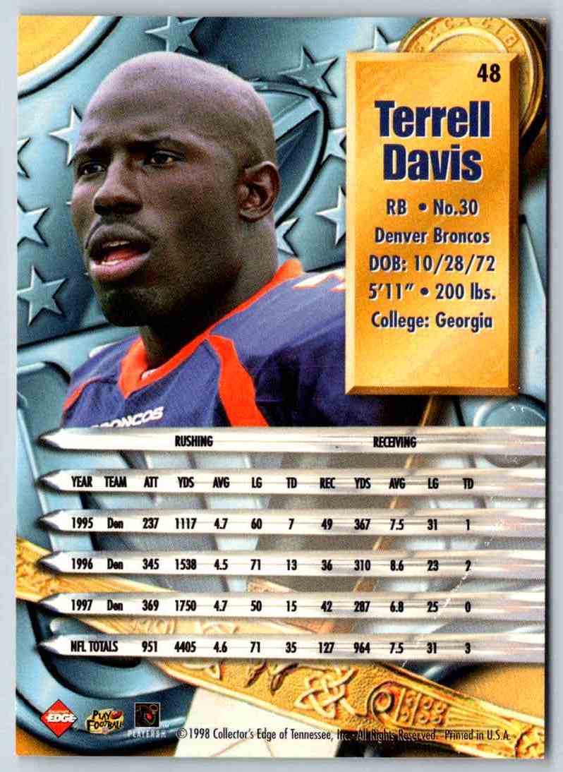 1998 Edge Terrell Davis