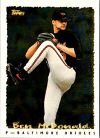1995 Topps CyberStats (Spectralight) Ben McDonald #99