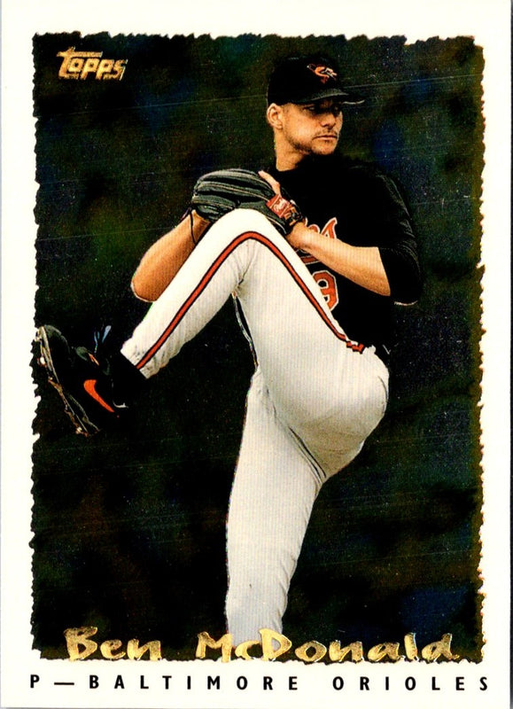 1995 Topps CyberStats (Spectralight) Ben McDonald #99