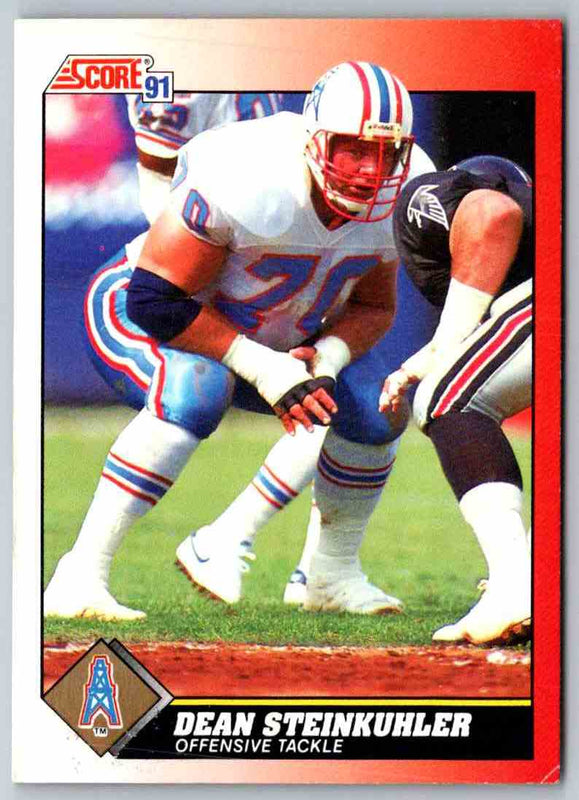 1991 Score Dean Steinkuhler #217