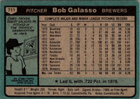 1980 Topps Bob Galasso #711 Rookie