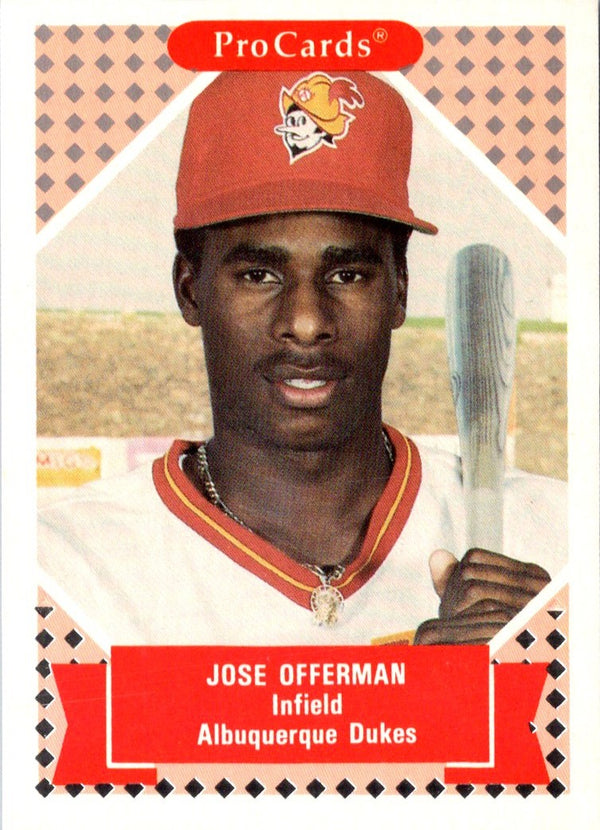 1991 ProCards Jose Offerman #237