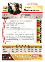 2005 Topps Total Jose Contreras #463