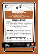 2007 Topps Draft Picks & Prospects Jason Avant