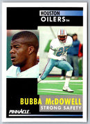 1991 Pinnacle Bubba McDowell