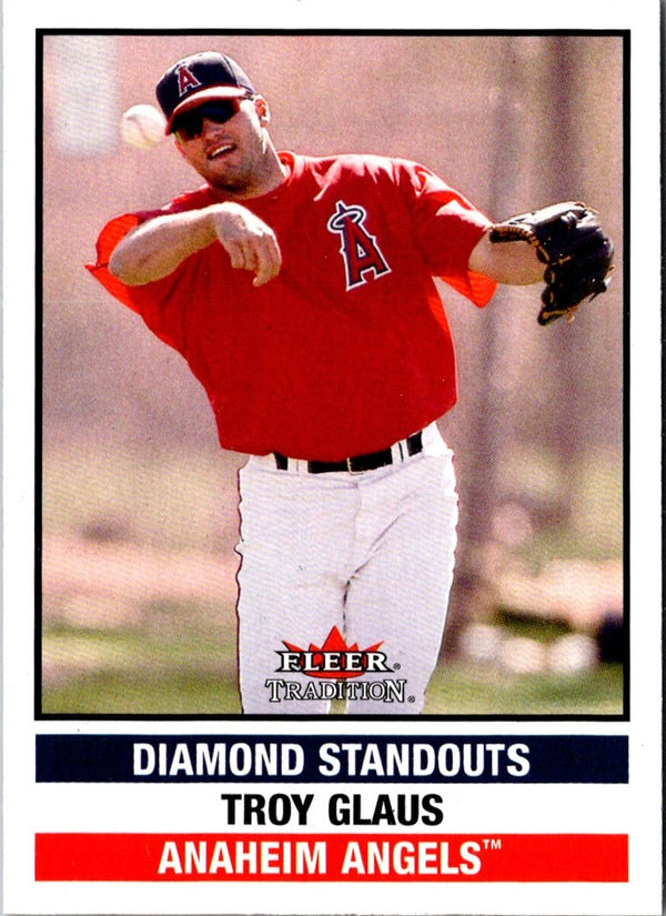 2002 Fleer Tradition Update Troy Glaus #U288