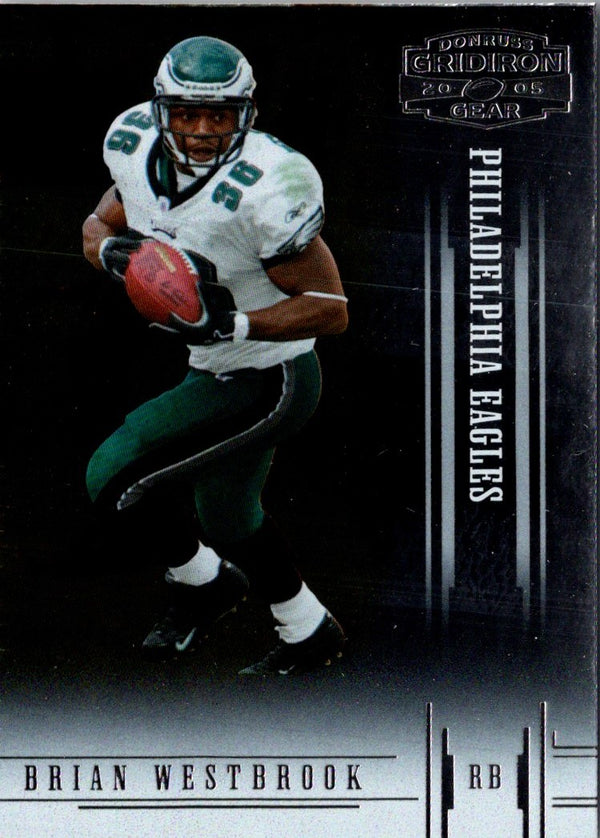 2005 Donruss Gridiron Gear Brian Westbrook #16