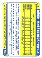 1987 Topps Traded Kevin McReynolds #76T