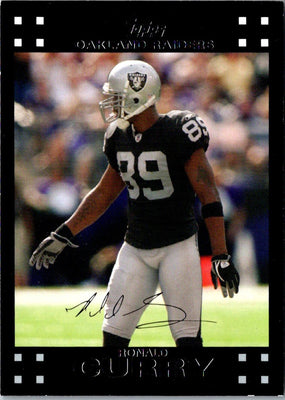 2007 Topps Ronald Curry #171