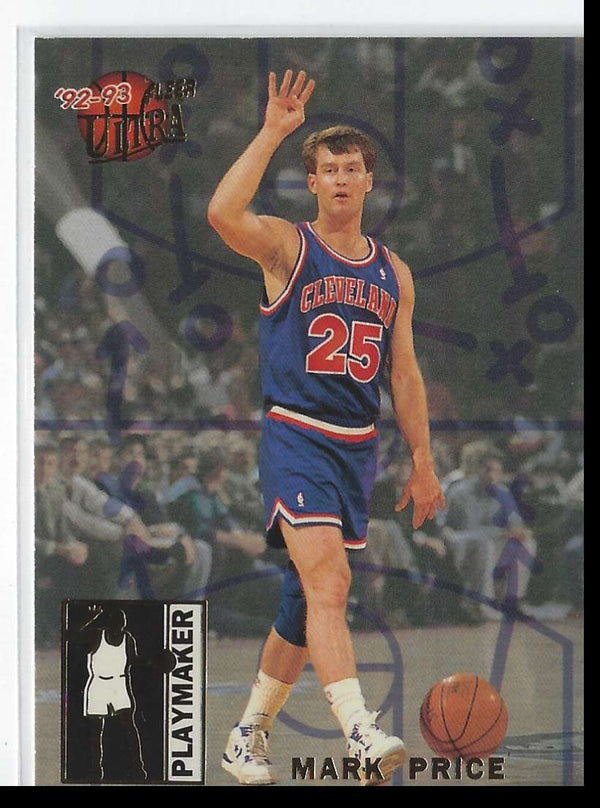 1993 Ultra Playmakers Mark Price # Hot