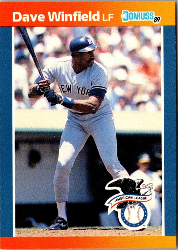 1989 Donruss All-Stars Dave Winfield #6