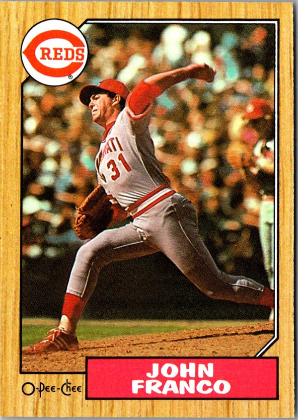 1987 O-Pee-Chee John Franco #305