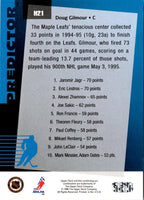 1994 Upper Deck Predictors Hobby Gold Exchange Doug Gilmour #H21