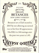 2016 Topps Gypsy Queen Dellin Betances