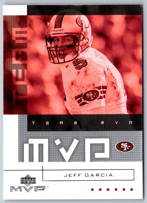 2002 Upper Deck MVP Team Jeff Garcia #TM-15