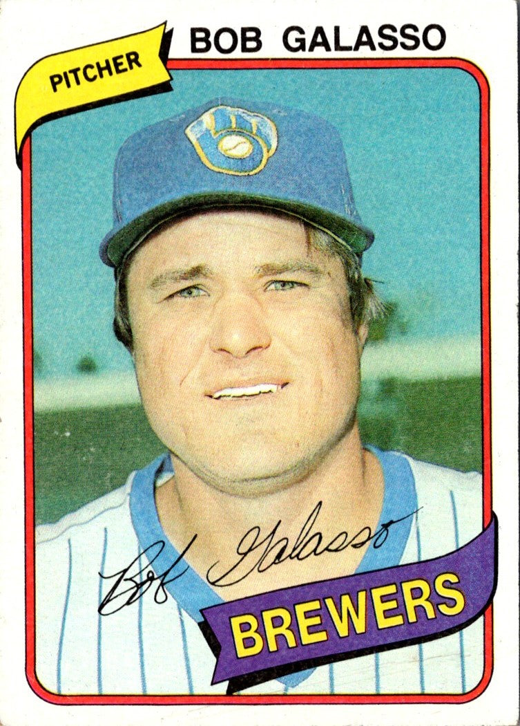 1980 Topps Bob Galasso