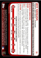 2011 Bowman Jeff Niemann #16