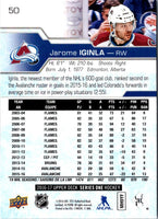 2016 Upper Deck Jarome Iginla #50