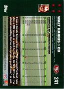 2007 Topps Walt Harris