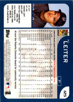 2001 Topps Opening Day Al Leiter #125