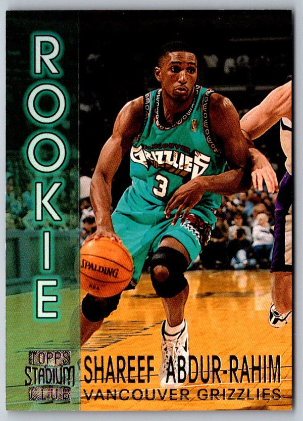 1996 Stadium Club Members Only II Shareef Abdur-Rahim #R1