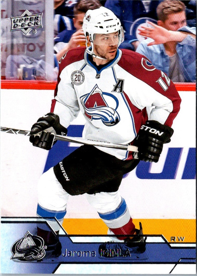 2016 Upper Deck Jarome Iginla