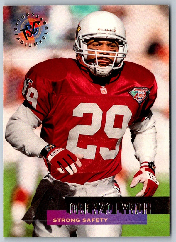 1995 Stadium Club Lorenzo Lynch #127