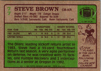 1985 Topps Steve Harrison #7