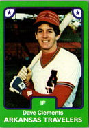 1984 TCMA Arkansas Travelers Dave Clements