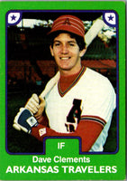 1984 TCMA Arkansas Travelers Dave Clements #2