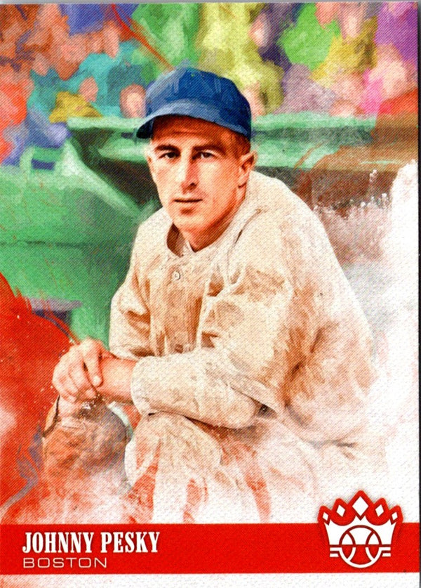 2018 Panini Diamond Kings Johnny Pesky #48