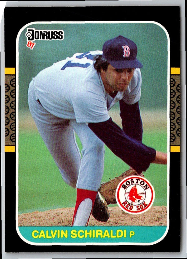 1986 Donruss Calvin Schiraldi #652