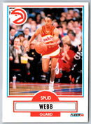 1990 Fleer Spud Webb