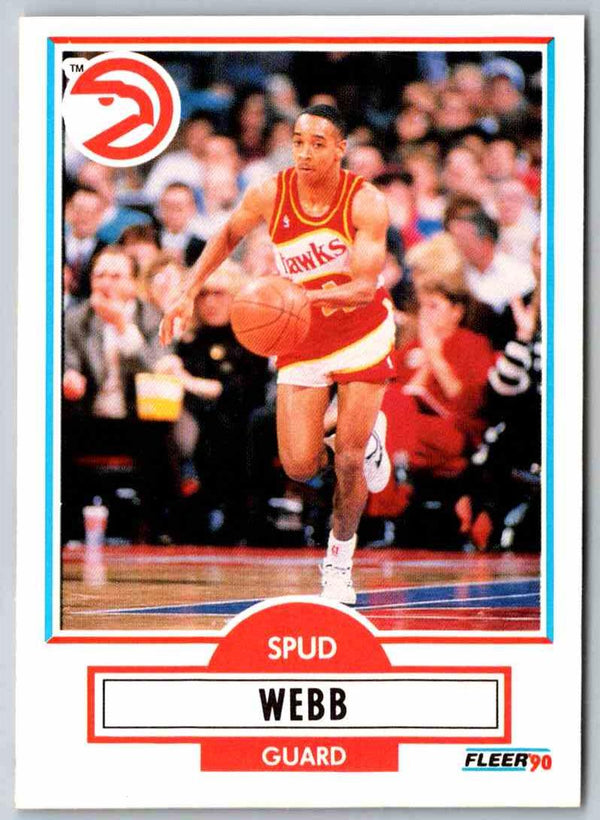 1990 Fleer Spud Webb #5