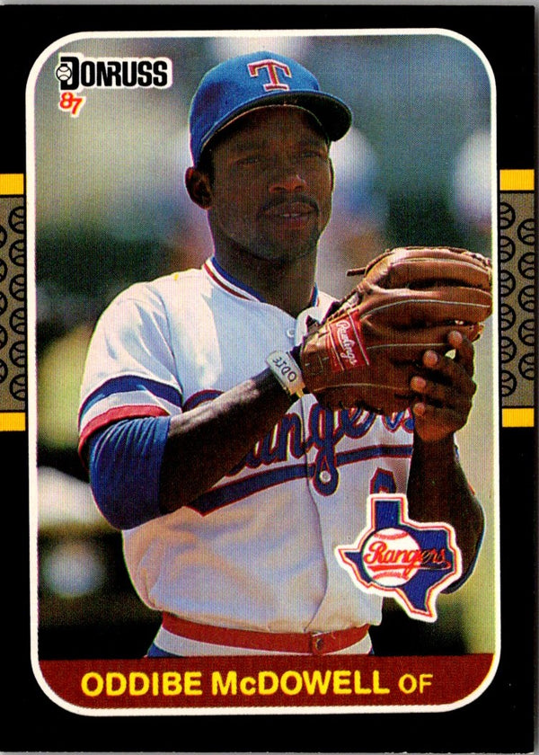 1987 Donruss Oddibe McDowell #161