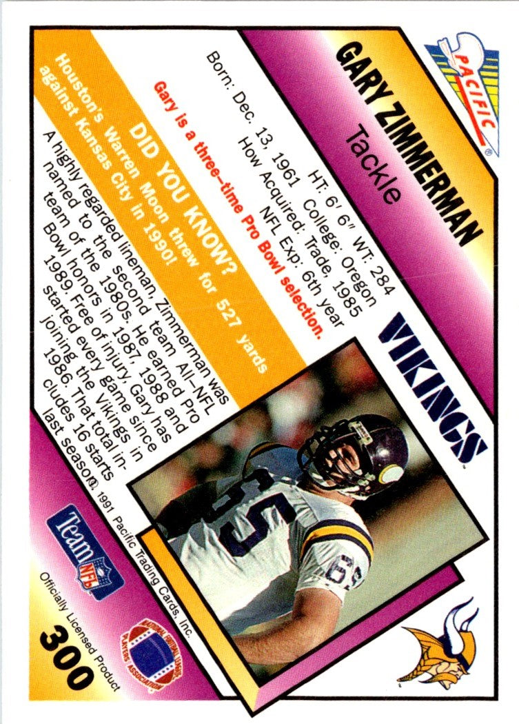 1991 Pacific Gary Zimmerman